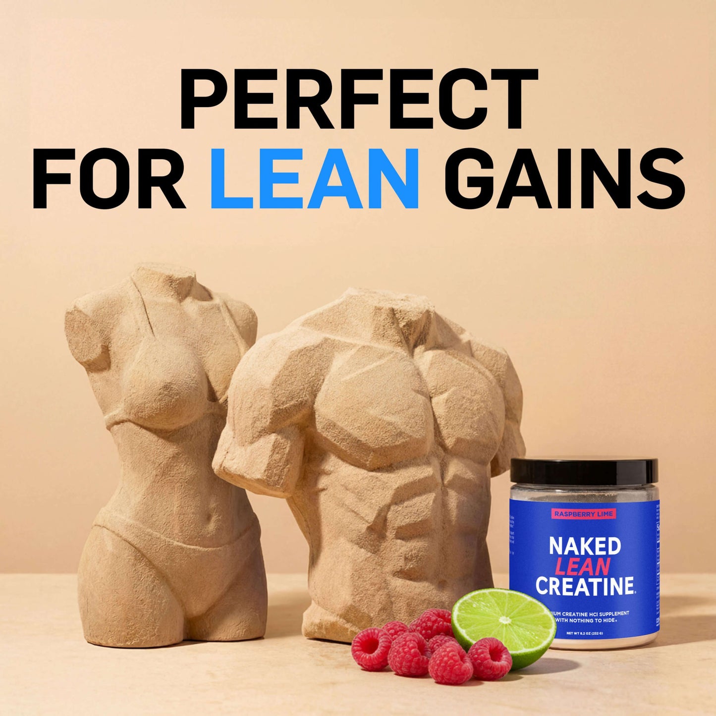 Raspberry Lime Creatine HCl Powder - Raspberry Lime | Daily Muscle Power Supplement