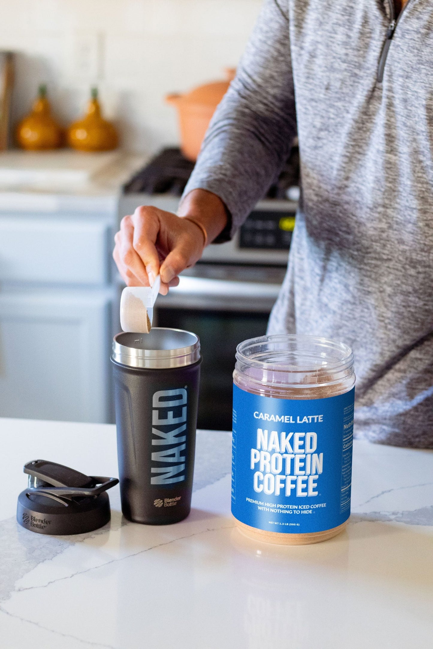 Caramel Latte Protein Iced Coffee - Caramel Latte | Simple Wellness Support