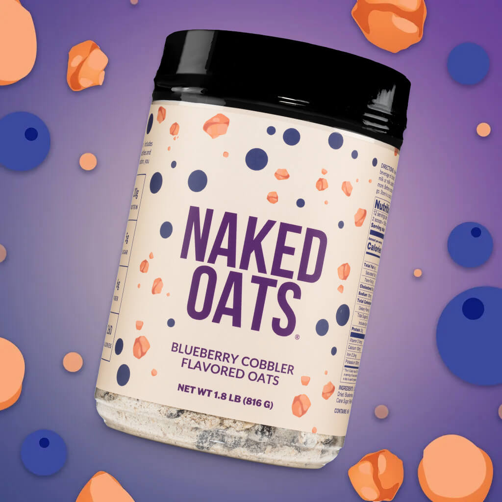 Blueberry Cobbler Protein Oats - Blueberry Cobbler | Simple Wellness Support