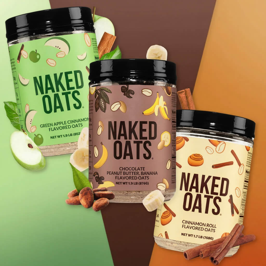 Green Apple Cinnamon Protein Oats - Green Apple Cinnamon | Simple Wellness Support