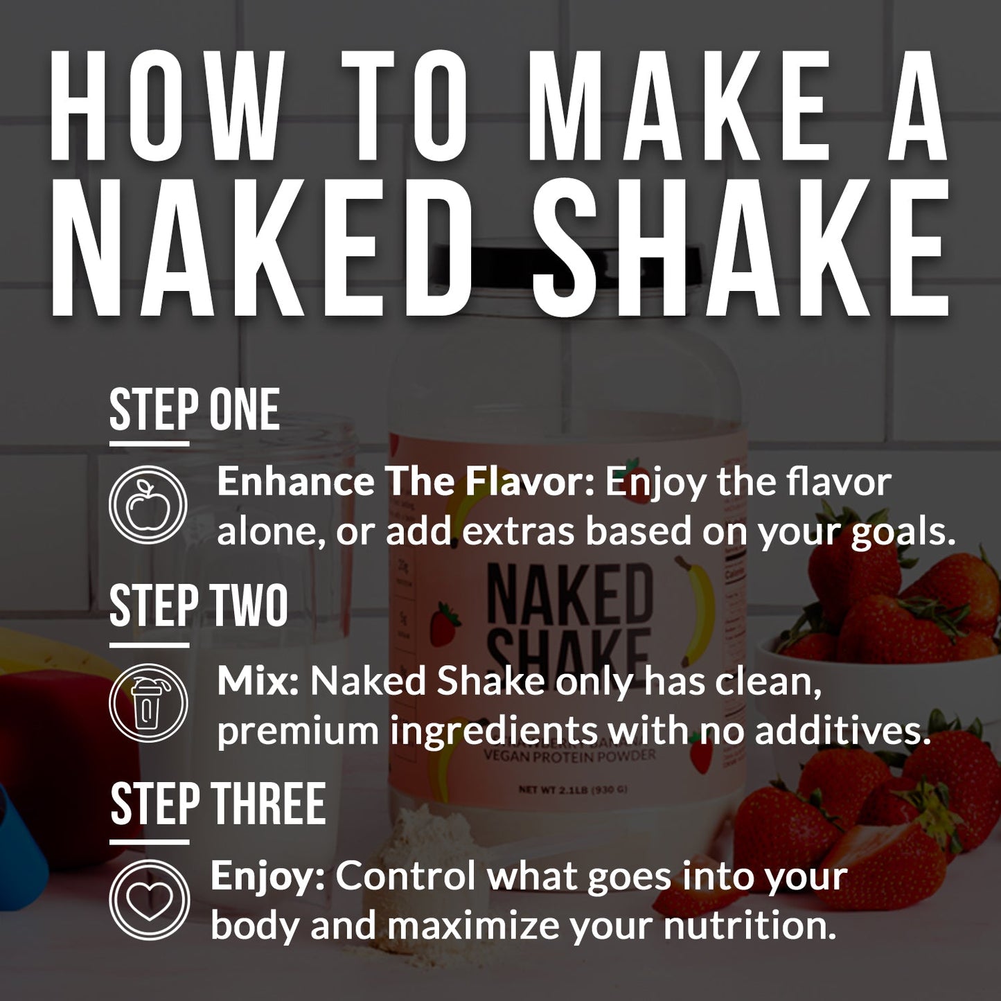 Strawberry Banana Protein Shake - Strawberry Banana | Simple Wellness Support