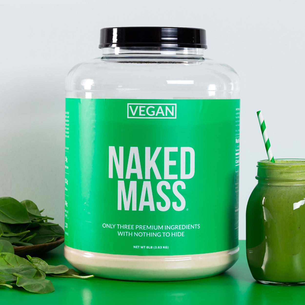 Double Chocolate Vegan Mass Gainer Supplement - Double Chocolate (Vegan) | Clean Weight Gain Formula