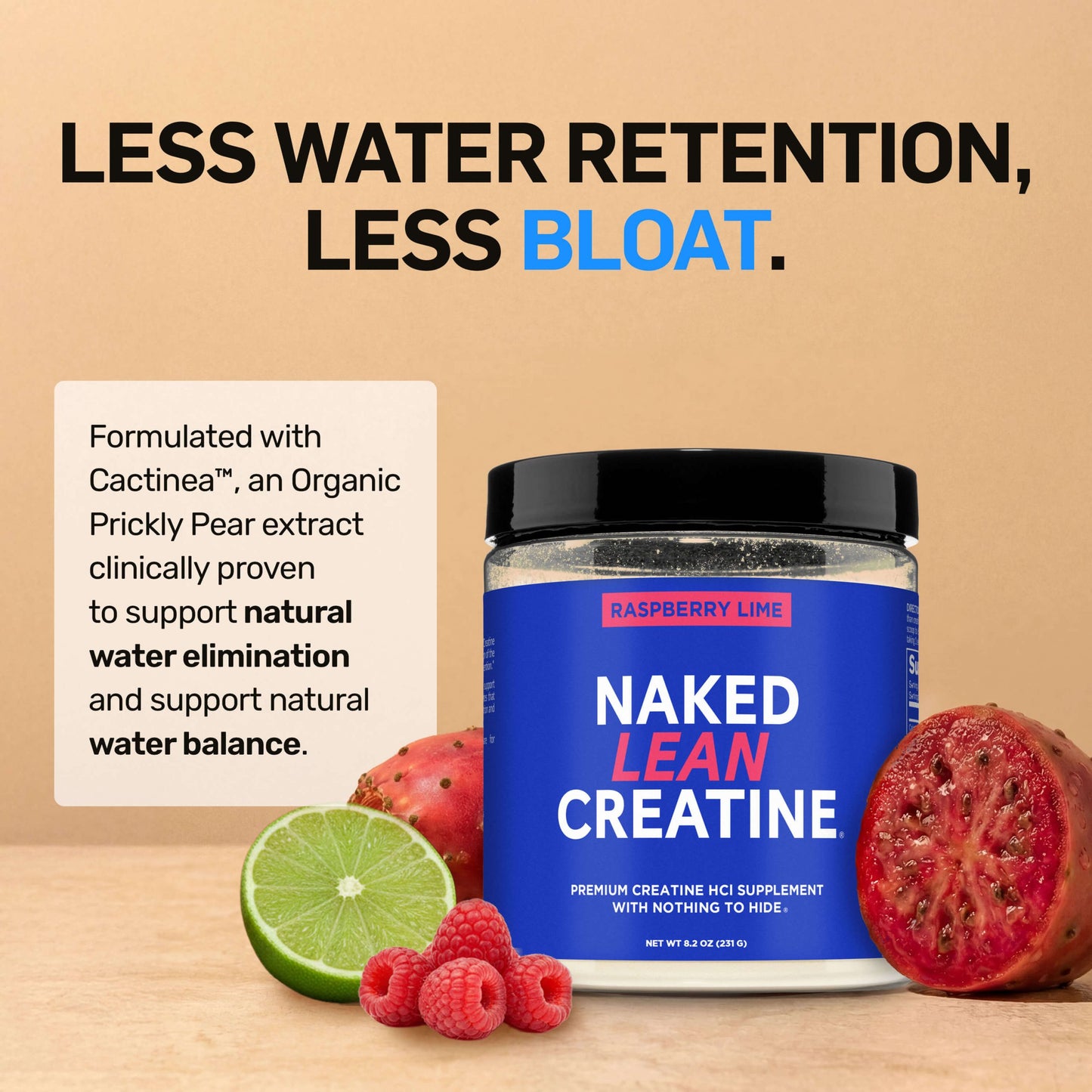 Raspberry Lime Creatine HCl Powder - Raspberry Lime | Daily Muscle Power Supplement