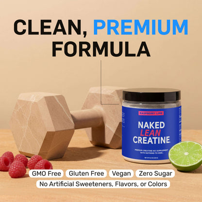 Raspberry Lime Creatine HCl Powder - Raspberry Lime | Daily Muscle Power Supplement