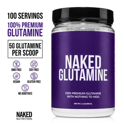Glutamine Powder - 1.1LB | Simple Shake Ready Formula