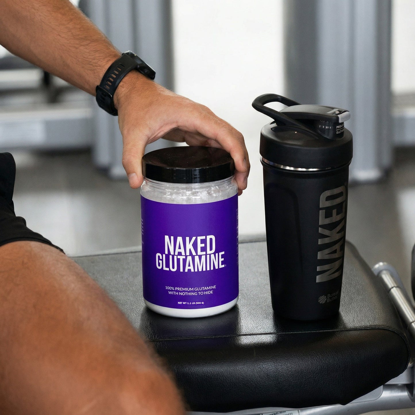 Glutamine Powder - 1.1LB | Simple Shake Ready Formula
