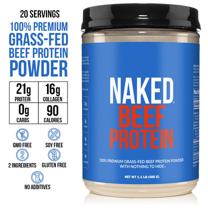 Beef Protein Powder - Unflavored | Simple Shake Ready Formula