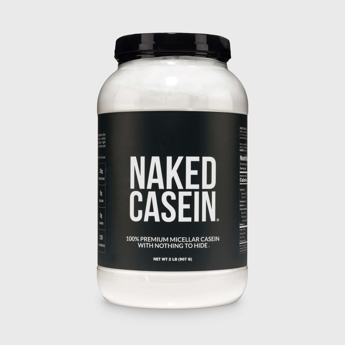 Micellar Casein Protein Powder - Unflavored | Overnight Muscle Recovery Support
