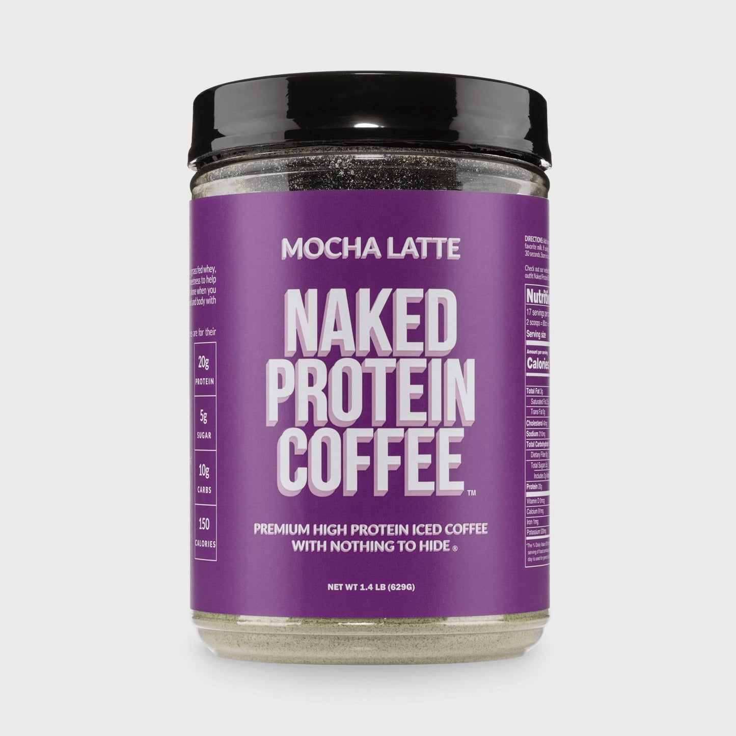 Mocha Latte Protein Iced Coffee - Mocha Latte | Simple Wellness Support