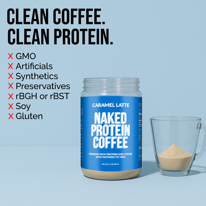 Caramel Latte Protein Iced Coffee - Caramel Latte | Simple Wellness Support