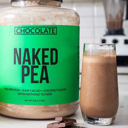 Chocolate Pea Protein Powder - Chocolate | Clean Vegan Protein Support