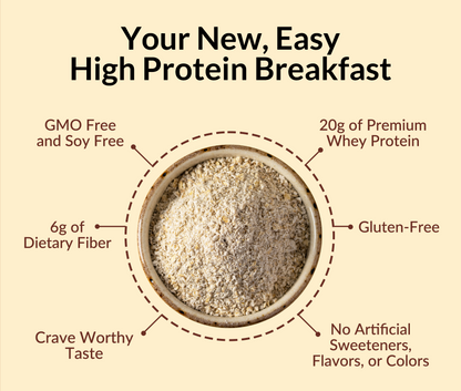 Cinnamon Roll Protein Oats - Cinnamon Roll | Simple Wellness Support