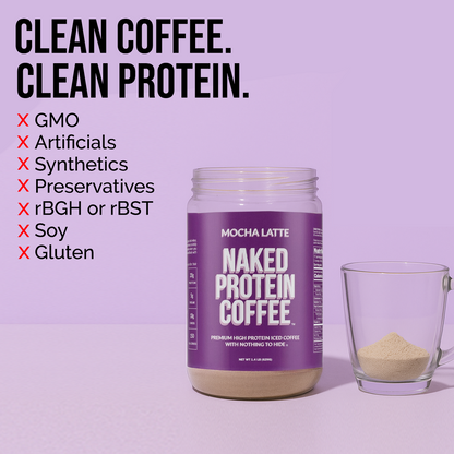 Mocha Latte Protein Iced Coffee - Mocha Latte | Simple Wellness Support