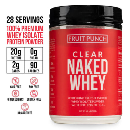 Fruit Punch Whey Protein Isolate - Fruit Punch | Simple Grass Fed Nutrition