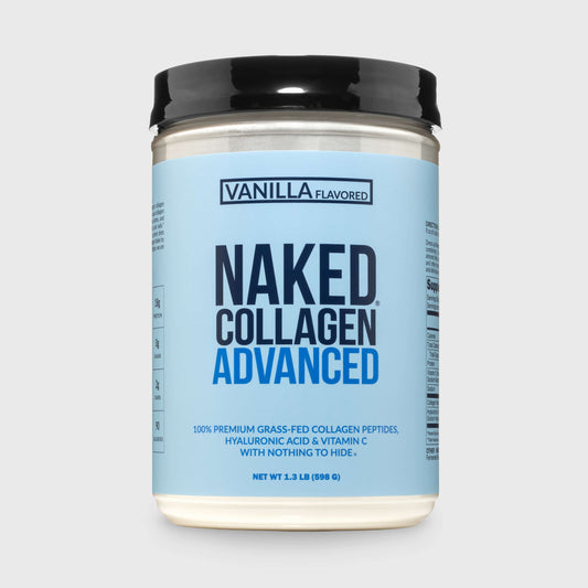Vanilla Collagen Peptides with Hyaluronic Acid - Vanilla Advanced Collagen Peptides | Daily Beauty And Wellness Protein