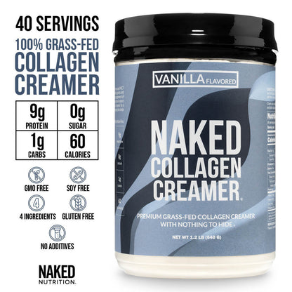 Vanilla Collagen Creamer - Vanilla Collagen Creamer | Daily Beauty And Wellness Protein