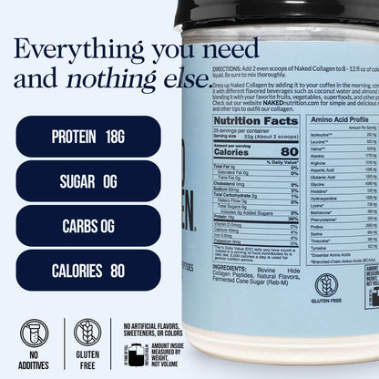 Caramel Collagen Peptides Powder - Caramel Collagen Peptides | Daily Beauty And Wellness Protein