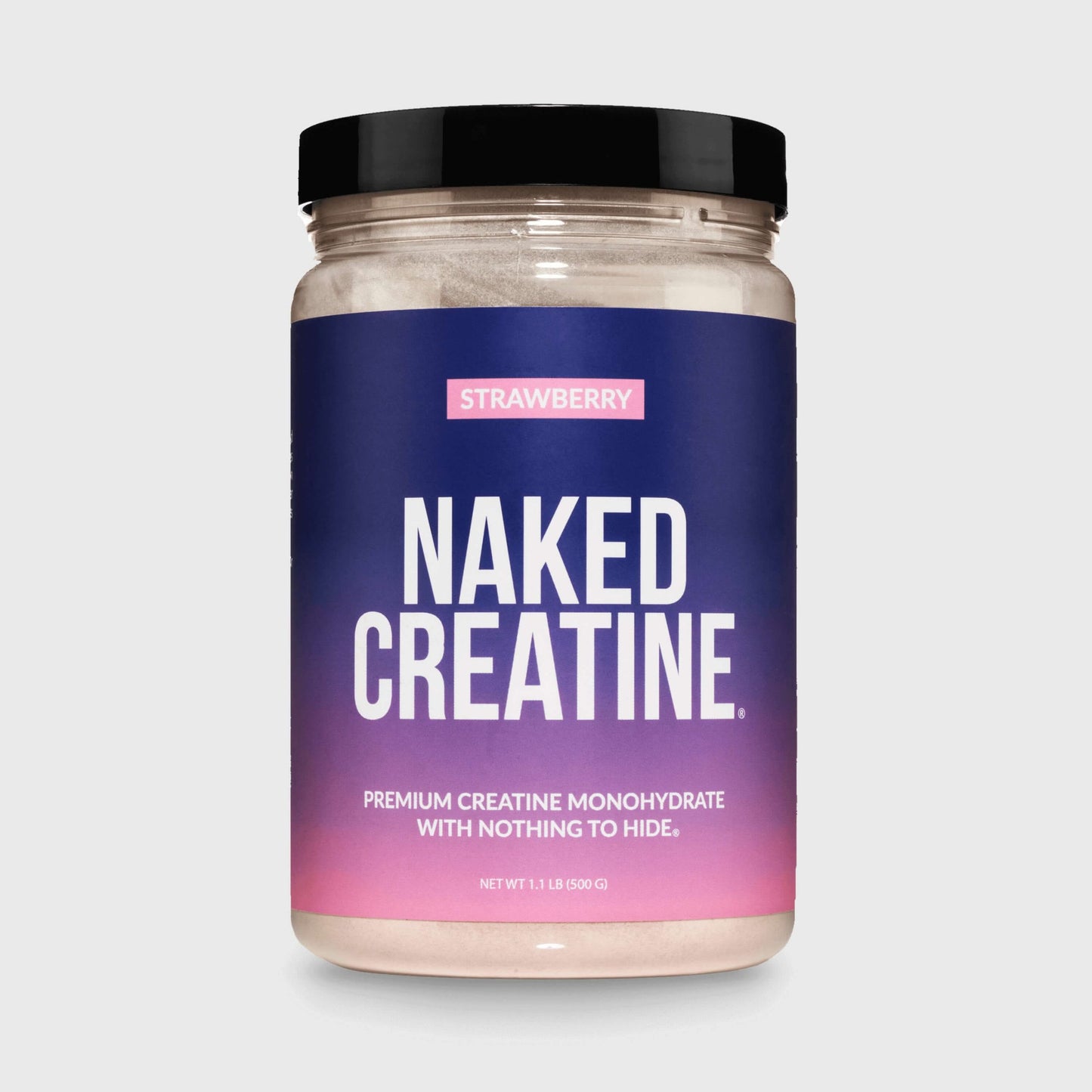 Strawberry Creatine Monohydrate Powder - Strawberry | Daily Muscle Power Supplement