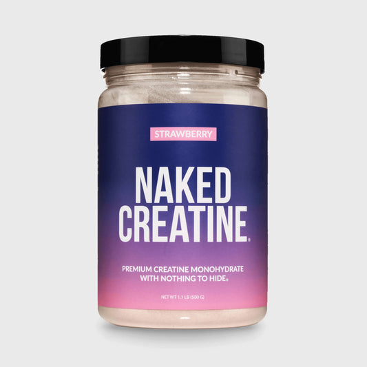 Strawberry Creatine Monohydrate Powder - Strawberry | Daily Muscle Power Supplement