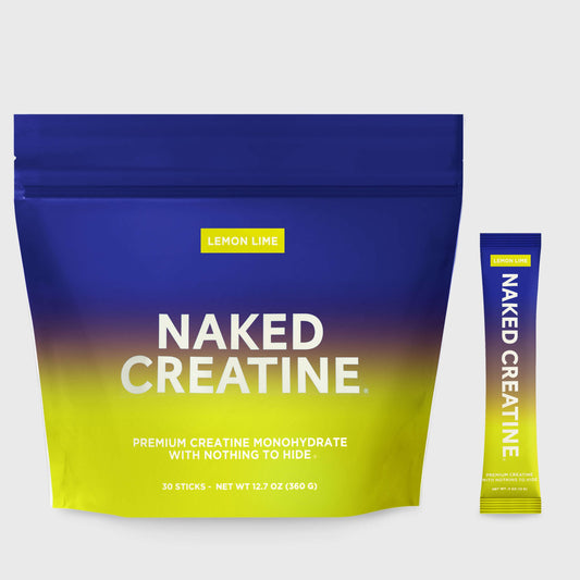Lemon Lime Creatine Travel Packs - Lemon Lime Sticks | Daily Muscle Power Supplement