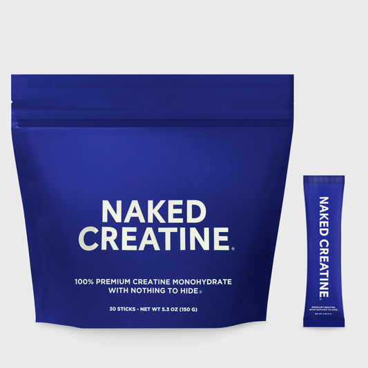 Creatine Travel Packets - Unflavored Sticks | Daily Muscle Power Supplement