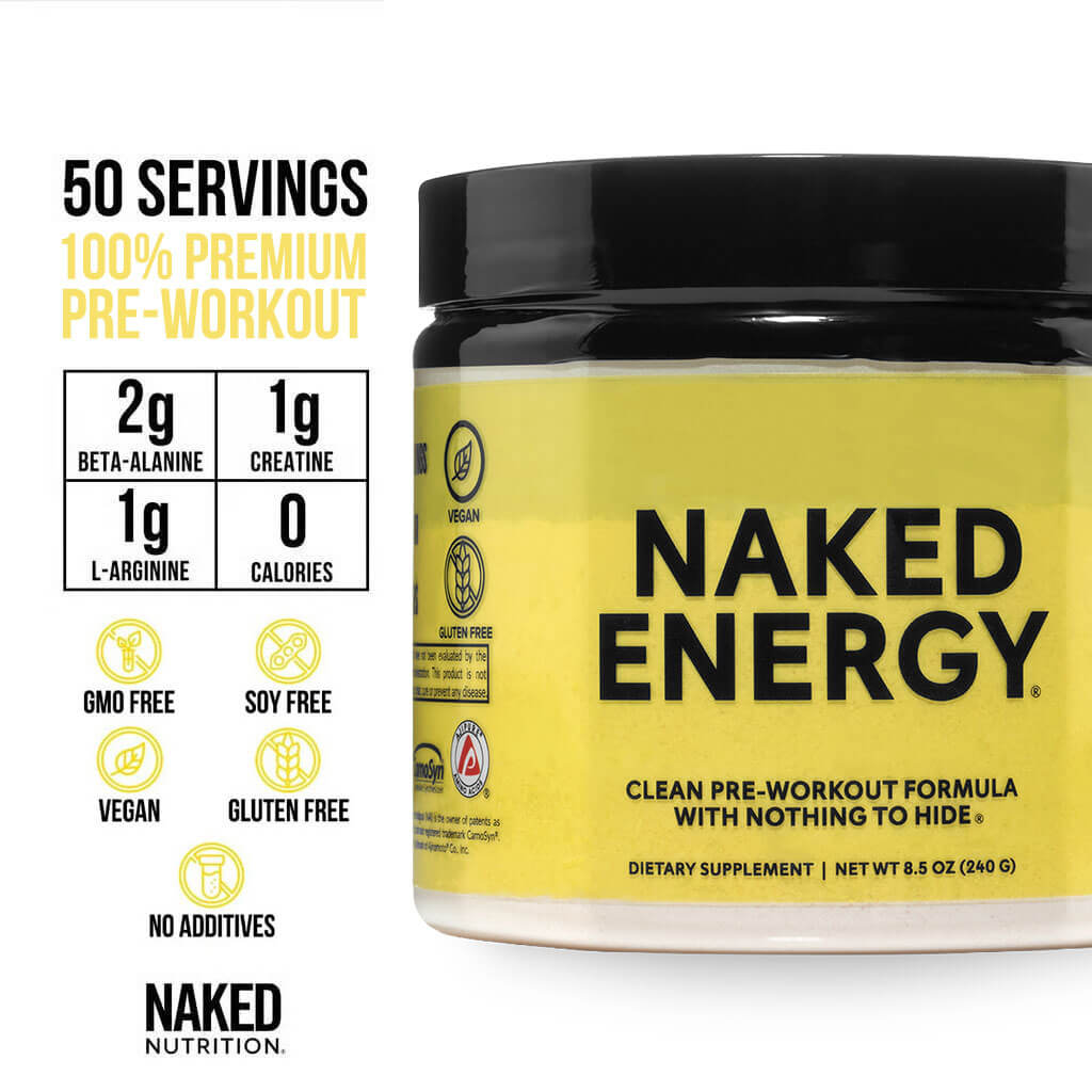 Pre Workout Supplement - Unflavored | Workout Focus And Energy Formula