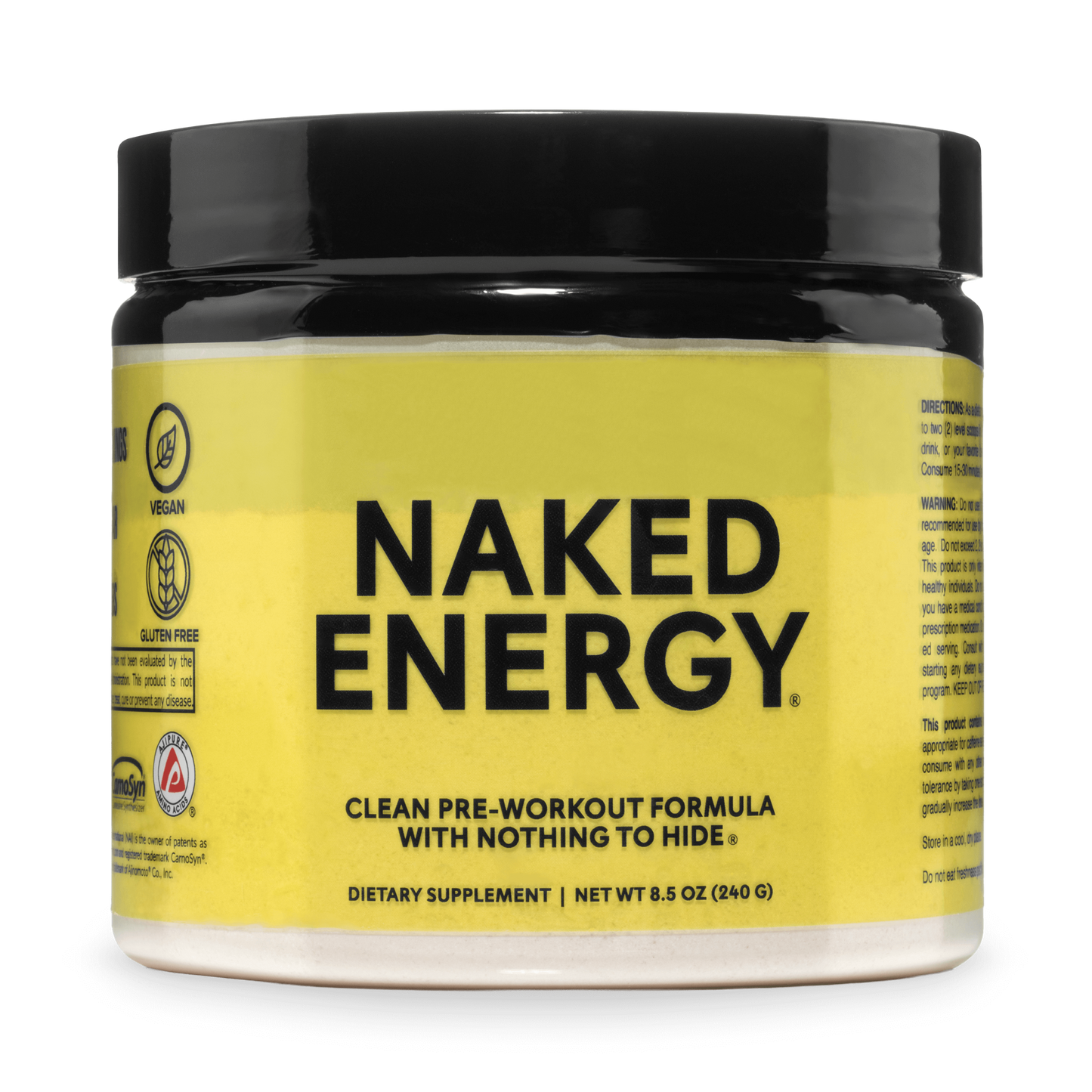 Pre Workout Supplement - Unflavored | Workout Focus And Energy Formula