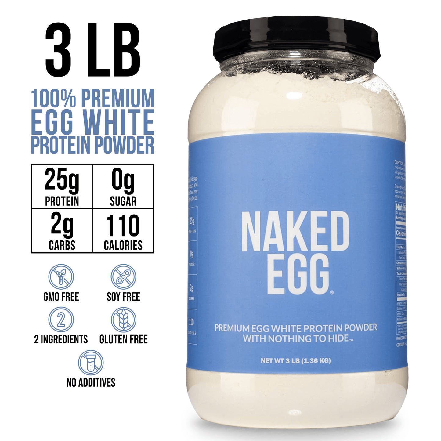 Egg White Protein Powder | Simple Shake Ready Formula