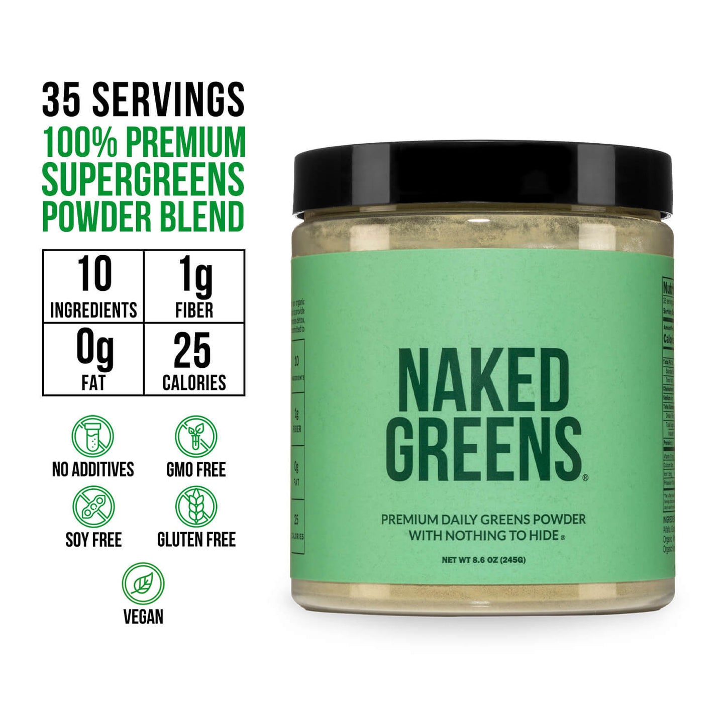 Green Superfood Powder | Simple Shake Ready Formula