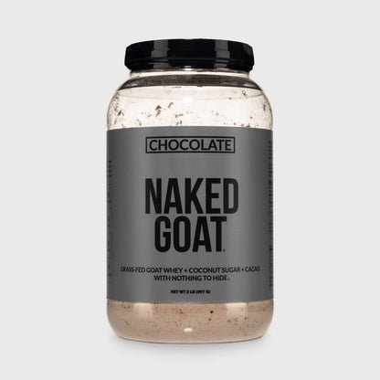 Chocolate Goat Whey Protein Powder - Chocolate | Simple Grass Fed Nutrition