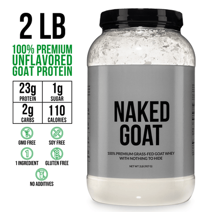 Goat Whey Protein Powder - Unflavored | Simple Grass Fed Nutrition