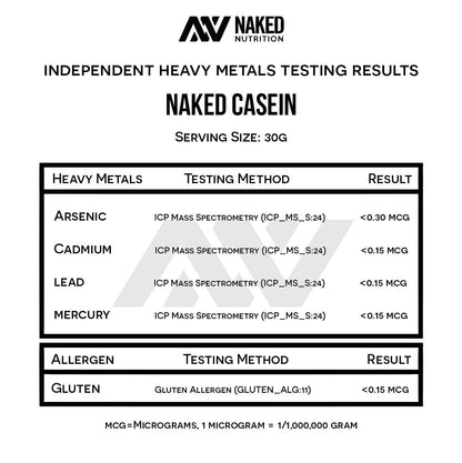 Micellar Casein Protein Powder - Unflavored | Overnight Muscle Recovery Support