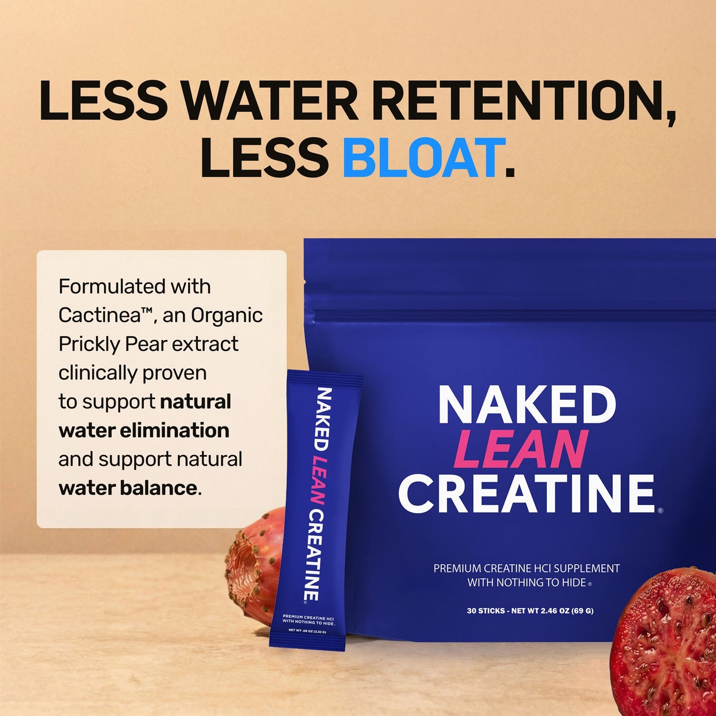 Creatine HCl Travel Packets - Stick Packs | Daily Muscle Power Supplement