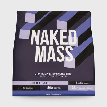 Chocolate Mass Gainer Protein Supplement - Chocolate 12LB | Clean Weight Gain Formula
