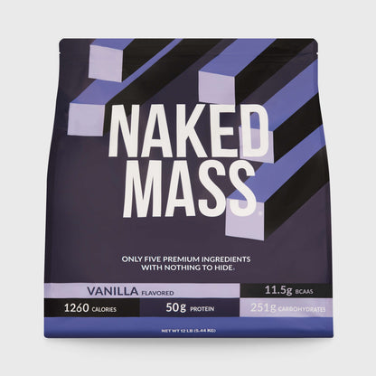 Vanilla Mass Gainer Protein Supplement - Vanilla 12LB | Clean Weight Gain Formula