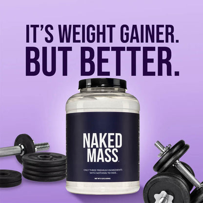 Mass Gainer Protein Supplement - Unflavored | Clean Weight Gain Formula