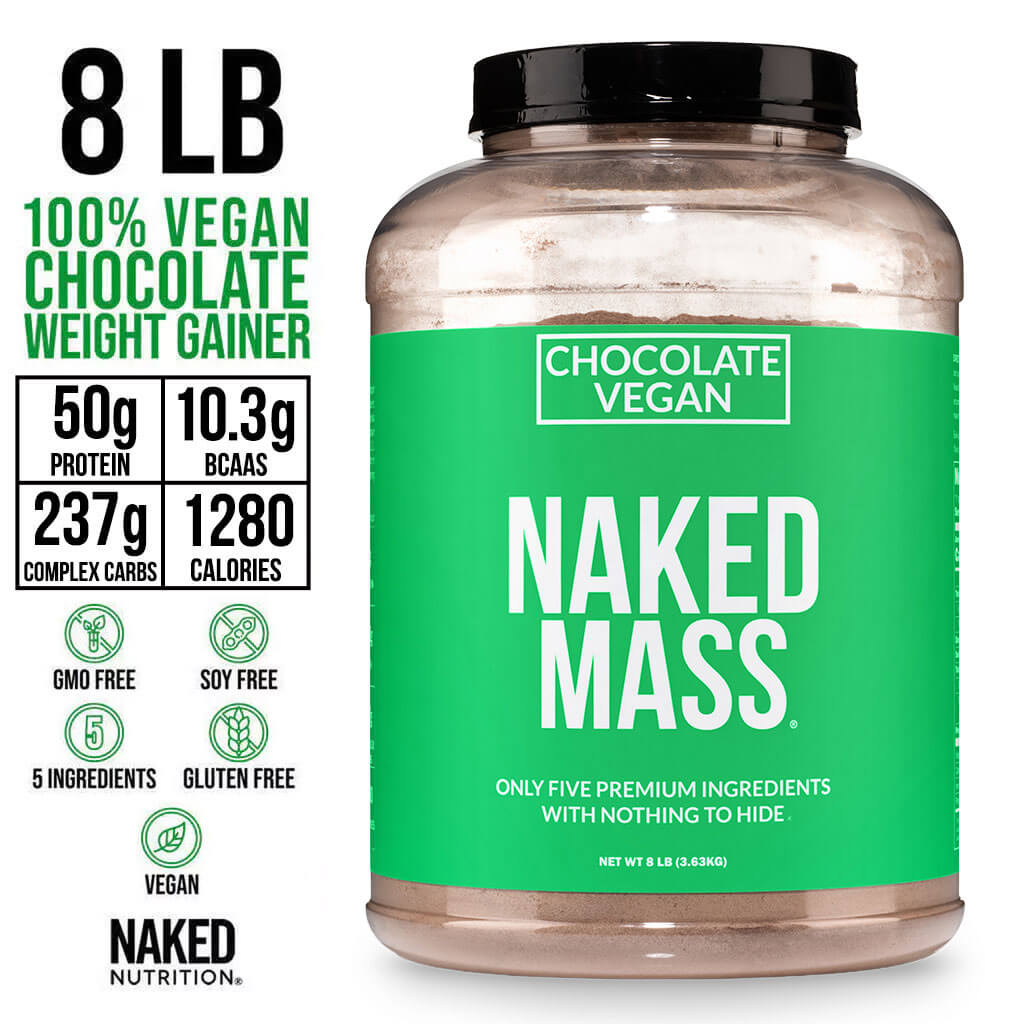 Chocolate Vegan Mass Gainer Supplement - Chocolate (Vegan) | Clean Weight Gain Formula