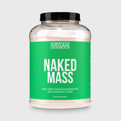 Vegan Mass Gainer Supplement - Unflavored (Vegan) | Clean Weight Gain Formula