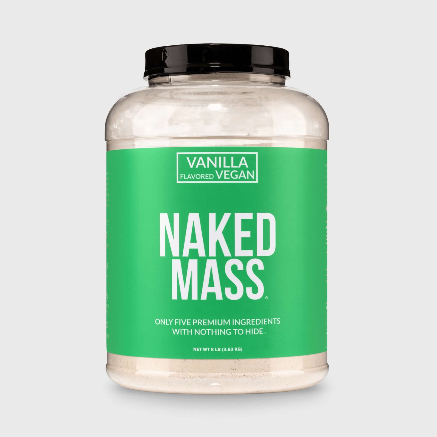 Vanilla Vegan Mass Gainer Supplement - Vanilla (Vegan) | Clean Weight Gain Formula