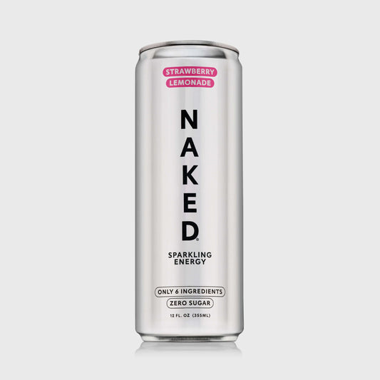 Strawberry Lemonade Naked Sparkling Energy - Strawberry Lemonade | Simple Wellness Support