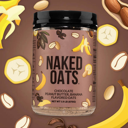 Chocolate Peanut Butter Banana Protein Oats - Chocolate PB Banana | Simple Wellness Support