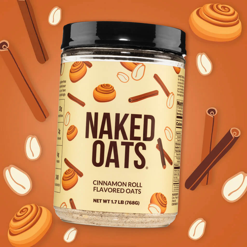 Cinnamon Roll Protein Oats - Cinnamon Roll | Simple Wellness Support