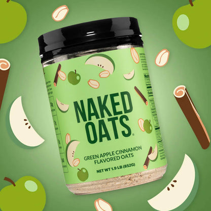 Green Apple Cinnamon Protein Oats - Green Apple Cinnamon | Simple Wellness Support
