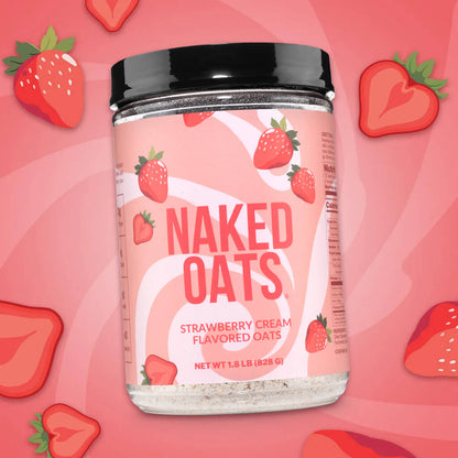 Strawberry Cream Protein Oats - Strawberry Cream | Simple Wellness Support