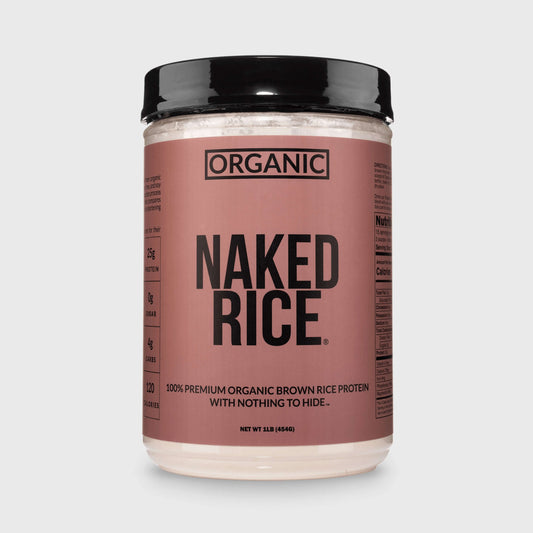 Organic Brown Rice Protein Powder 1lb - Unflavored 1LB | Clean Vegan Protein Support