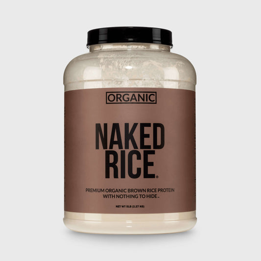 Organic Brown Rice Protein Powder - 5LB Unflavored | Clean Vegan Protein Support