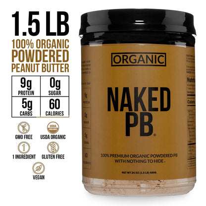 Organic Powdered Peanut Butter - Organic | Simple Shake Ready Formula
