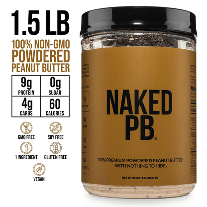 Powdered Peanut Butter - PB - 1.5 LB | Simple Shake Ready Formula