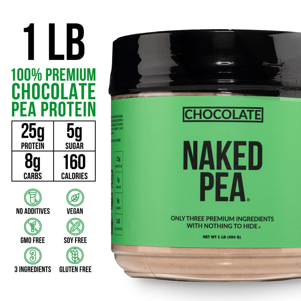 Chocolate Pea Protein Powder - Chocolate | Clean Vegan Protein Support