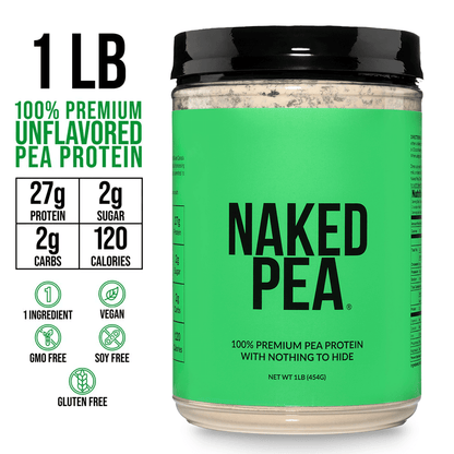 Pea Protein Powder 1lb - Unflavored | Clean Vegan Protein Support